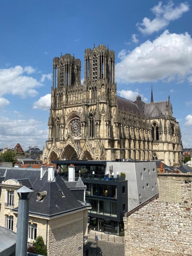 Appartamento Duplex Hammam Au Pied De La Cathedrale Avec Vue Reims Esterno foto